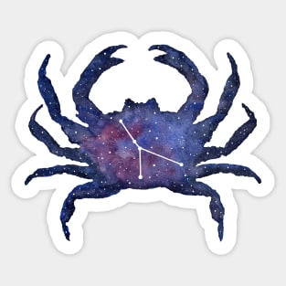 Astrological sign cancer constellation Sticker